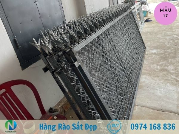 hàng rào sắt đẹp